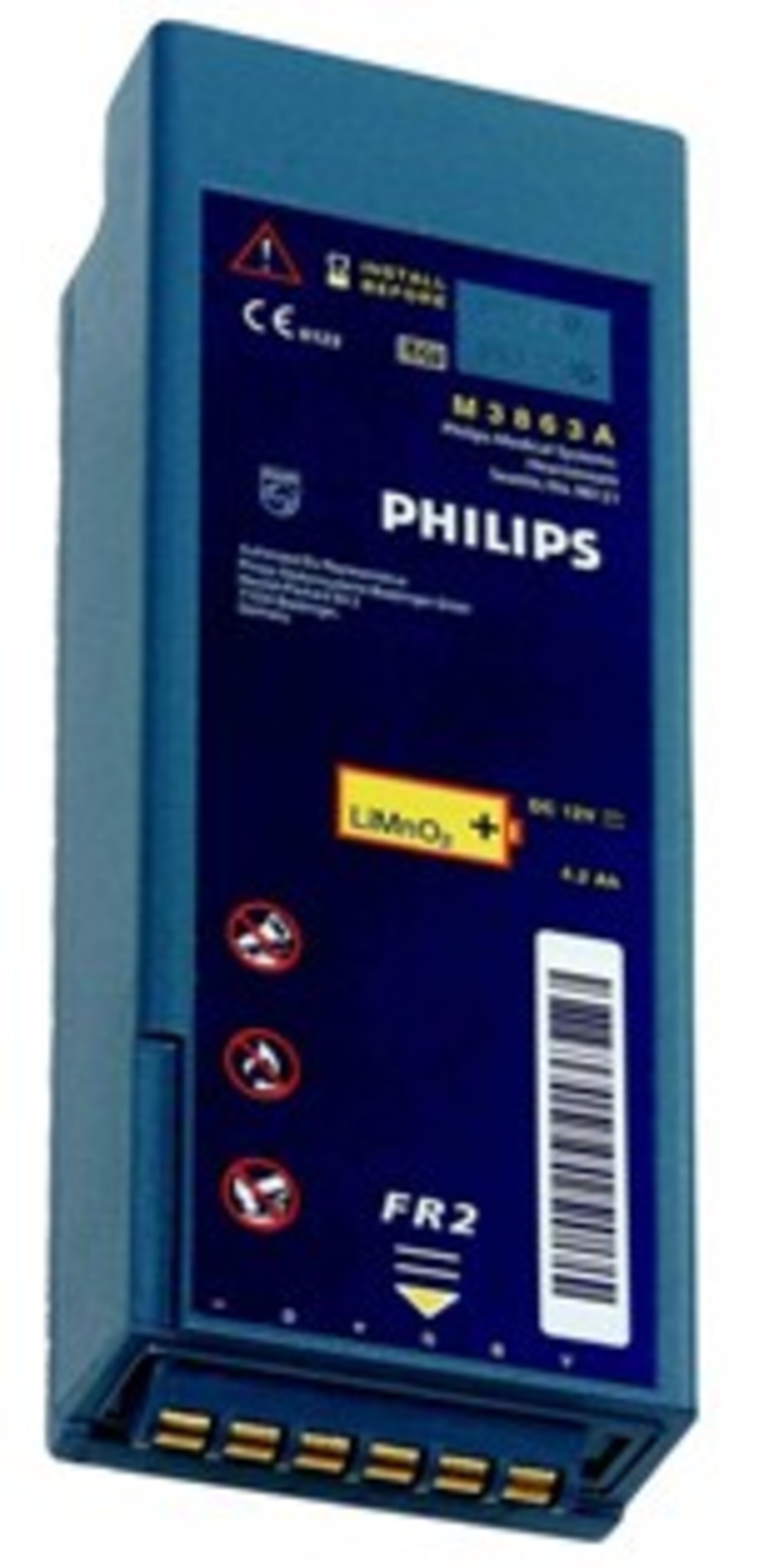 Philips Defibrillator Hearstart Forerunner II (FR2), Art.-Nr. 114468 - Akku Mäser - B2B-Shop Philips Defibrillator Hearstart Forerunner II (FR2), Art.-Nr. 114468 - Akku Mäser - B2B-Shop