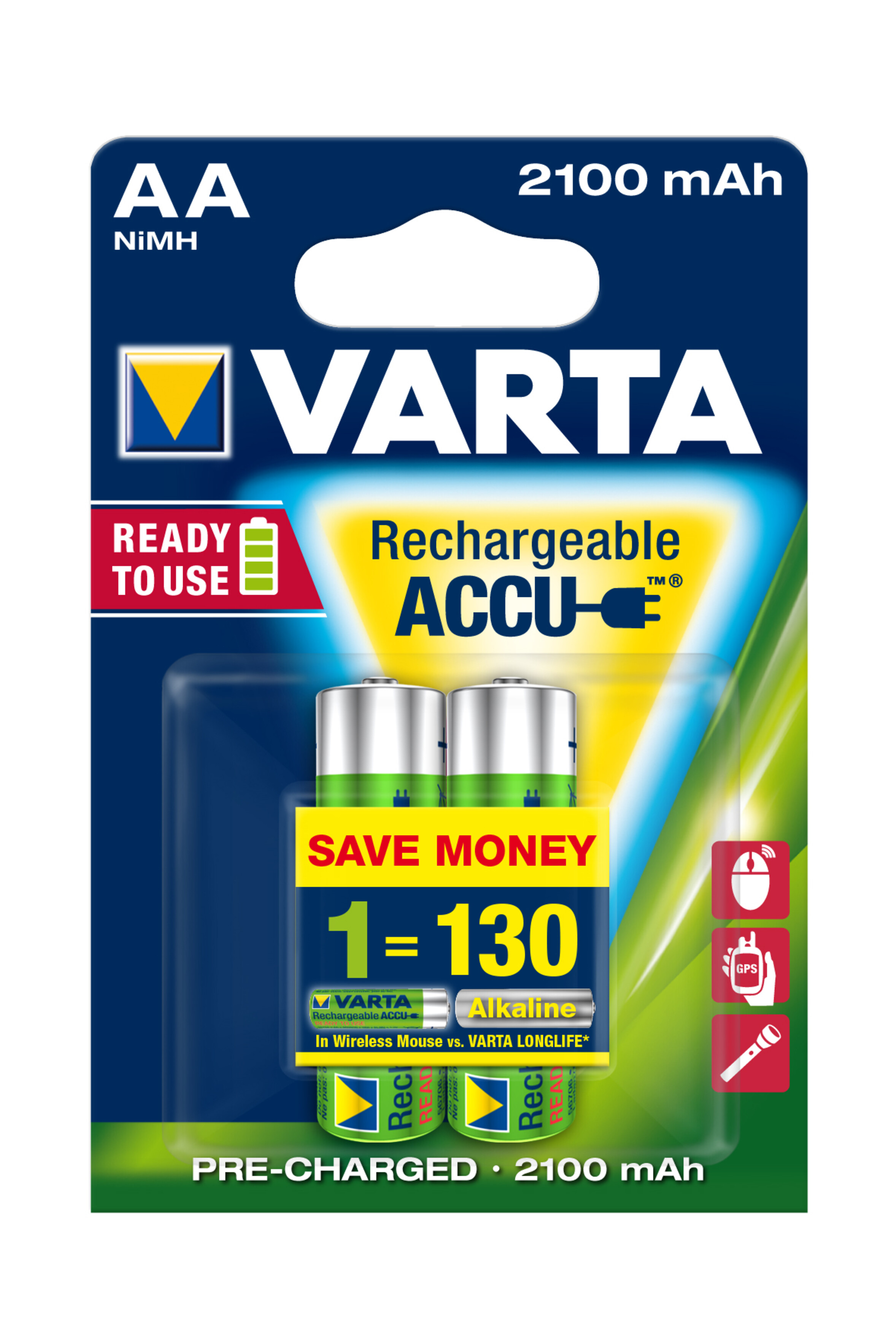 Varta 56706 Recharge Accu Power AA B2, Art.-Nr. 114716 - Akku Mäser - B2B-Shop Varta 56706 Recharge Accu Power AA B2, Art.-Nr. 114716 - Akku Mäser - B2B-Shop