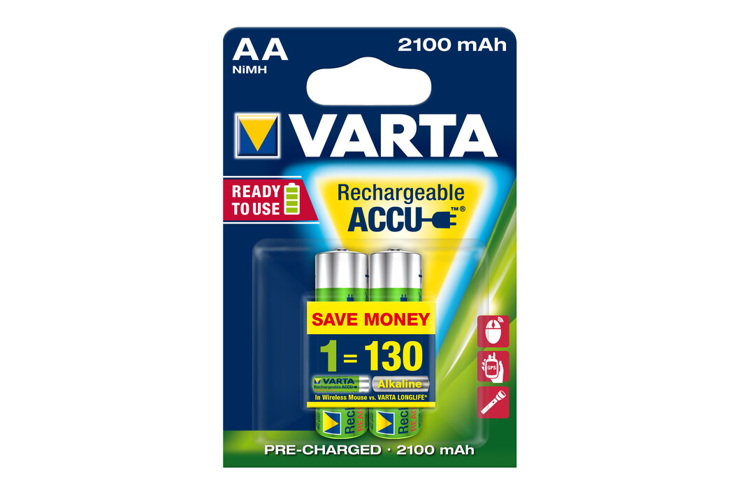 Varta 56706 Recharge Accu Power AA B2, Art.-Nr. 114716 - Akku Mäser - B2B-Shop Varta 56706 Recharge Accu Power AA B2, Art.-Nr. 114716 - Akku Mäser - B2B-Shop