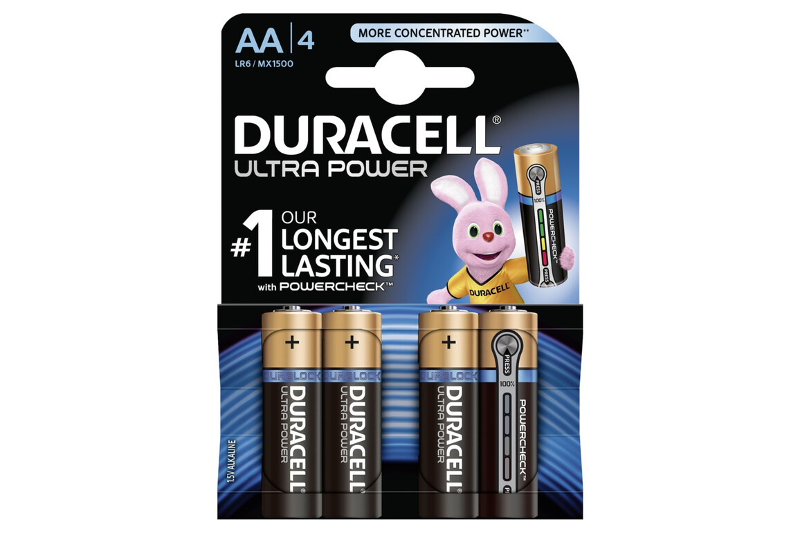 Duracell Ultra Power AA B4, Art.-Nr. 1421 - Akku Mäser - B2B-Shop