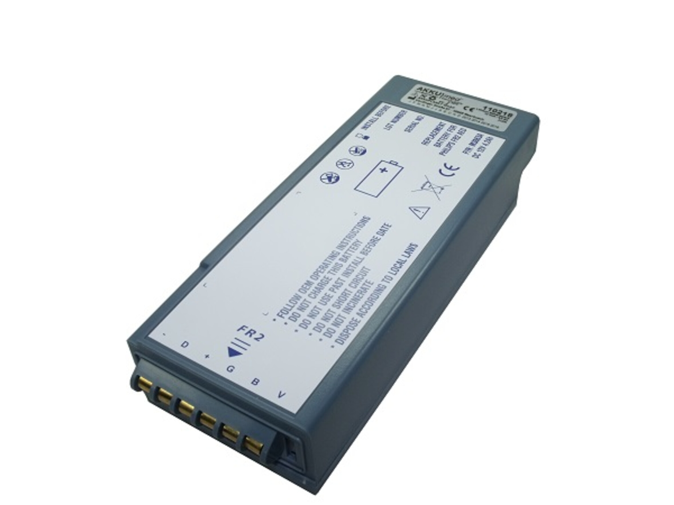 Philips Defibrillator Hearstart Forerunner II (FR2), Art.-Nr. 121940 - Akku Mäser - B2B-Shop