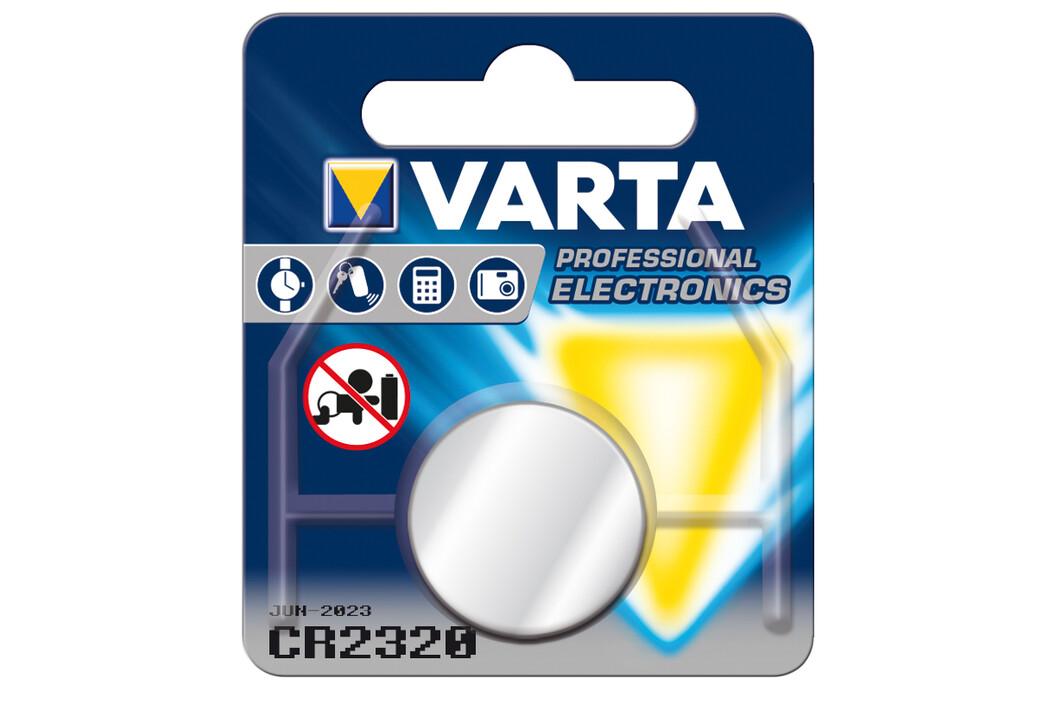 Varta CR2320 B1, Art.-Nr. 3234 - Akku Mäser - B2B-Shop