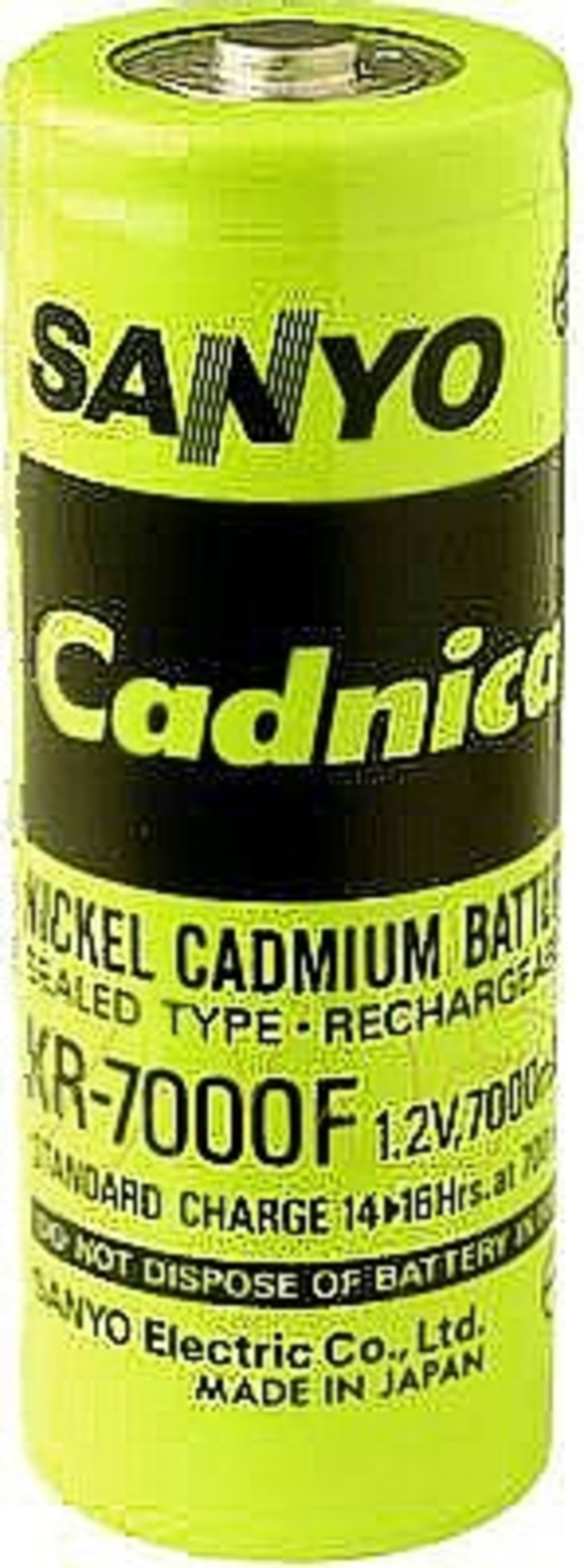 Sanyo Cadnica Industriezelle F7000, Art.-Nr. 532 - Akku Mäser - B2B-Shop Sanyo Cadnica Industriezelle F7000, Art.-Nr. 532 - Akku Mäser - B2B-Shop