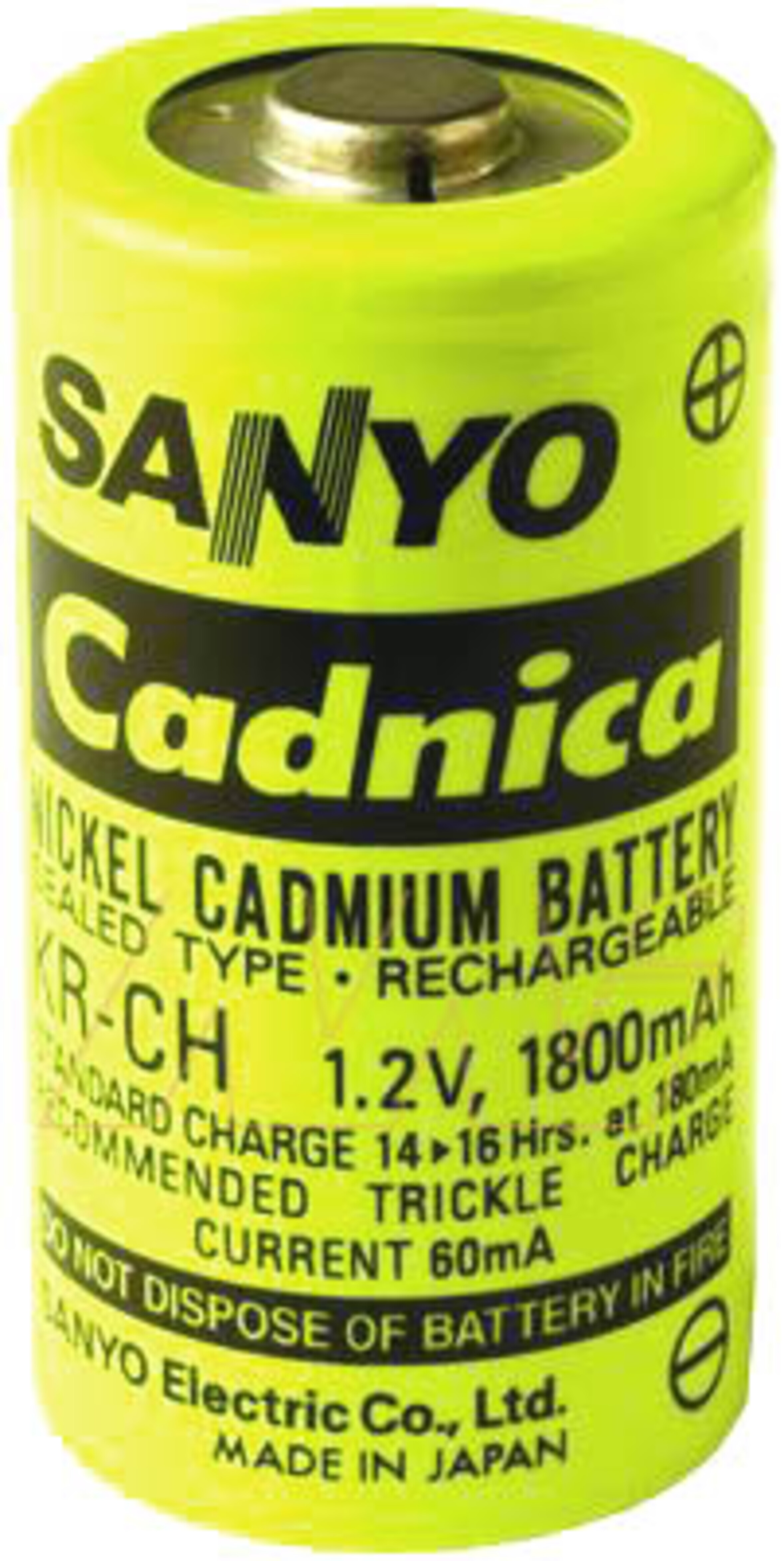 Sanyo Cadnica Industriezelle C2500HT, Art.-Nr. 544 - Akku Mäser - B2B-Shop