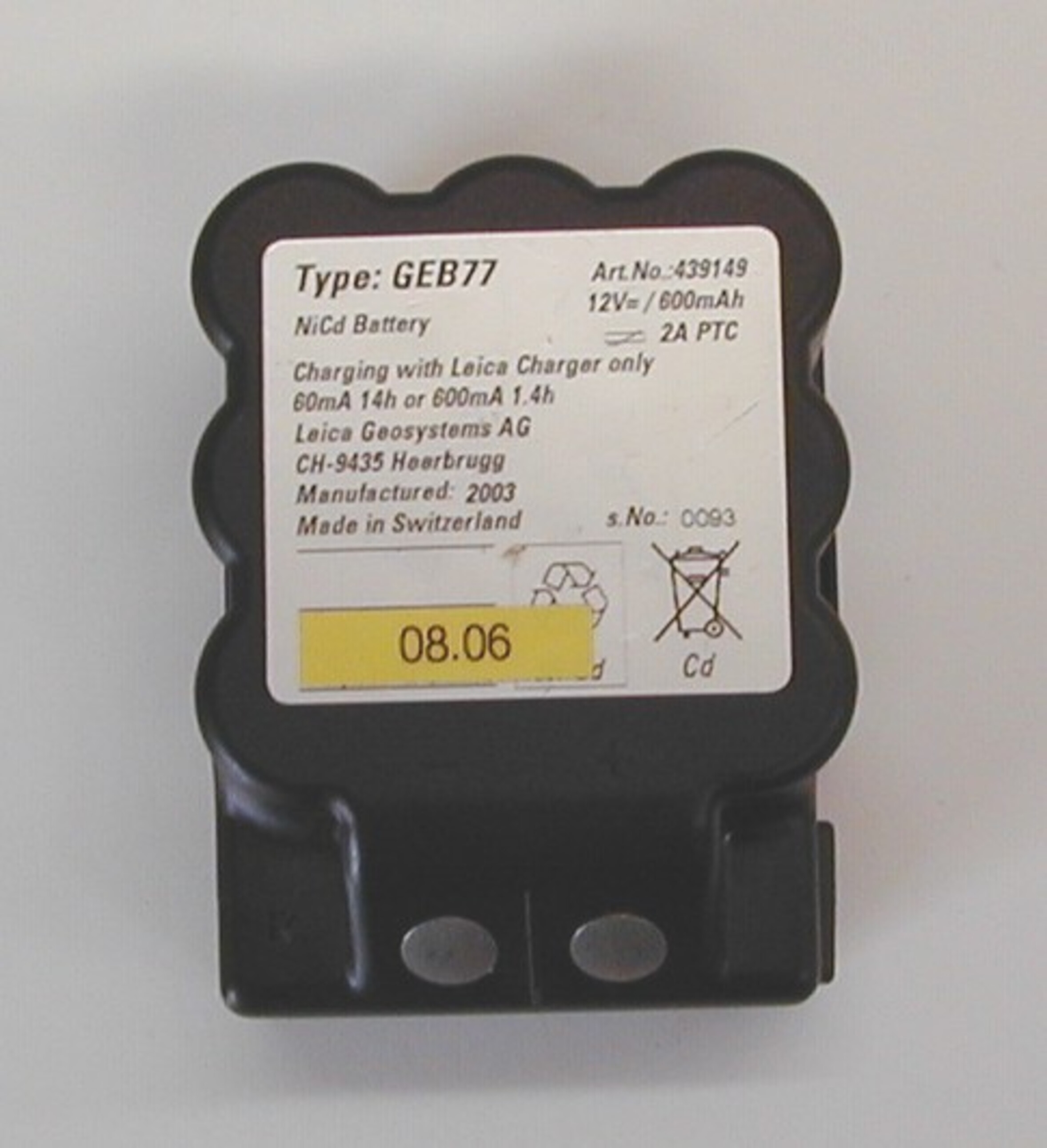 Leica/Wild Akku GEB77 Zellentausch, Art.-Nr. 104884 - Akku Mäser - B2B-Shop