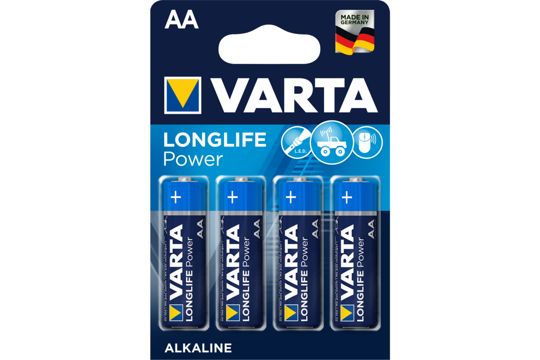 Varta 4906 Longlife Power AA B4, Art.-Nr. 112824 - Akku Mäser - B2B-Shop Varta 4906 Longlife Power AA B4, Art.-Nr. 112824 - Akku Mäser - B2B-Shop