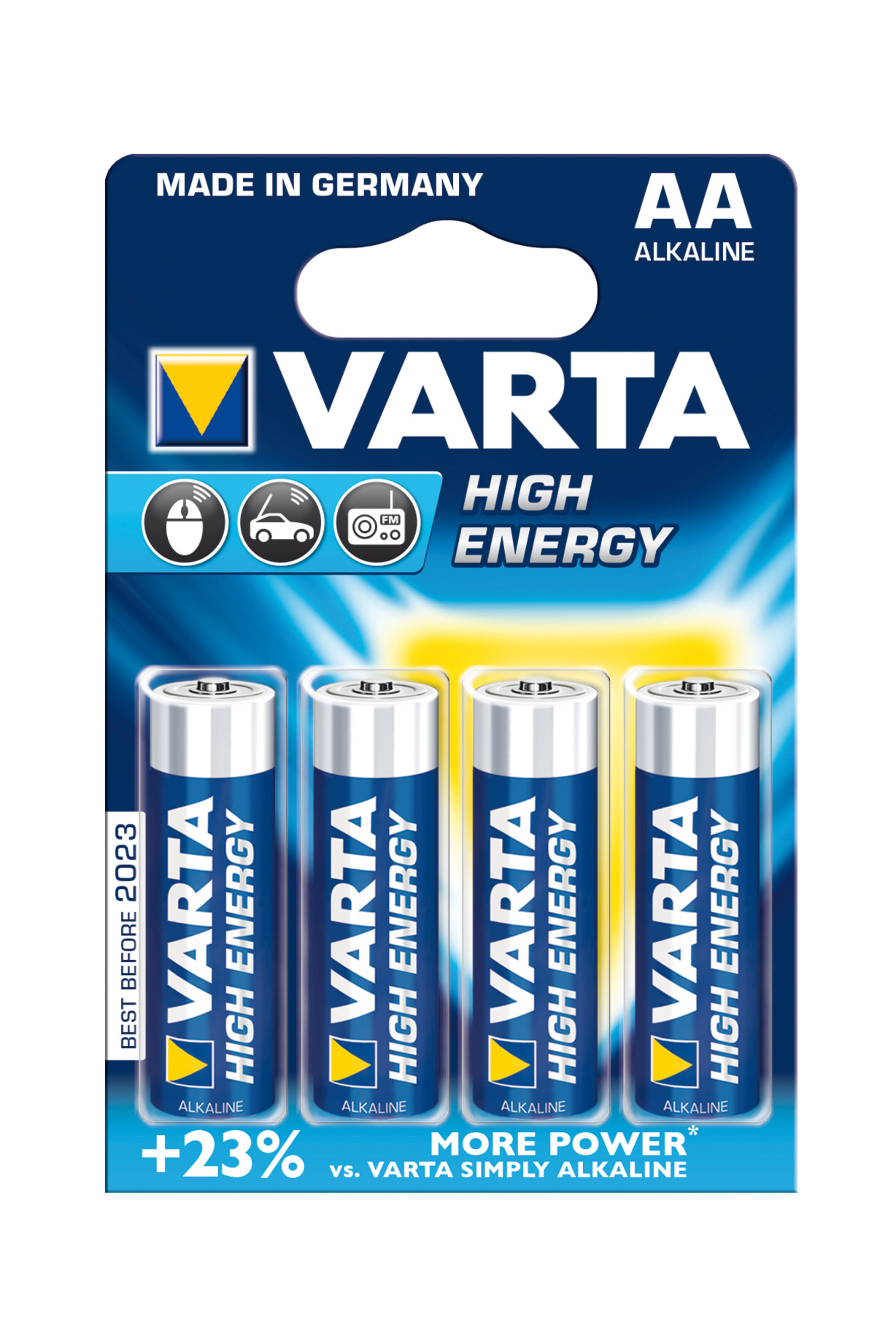 Varta 4906 Longlife Power AA B4, Art.-Nr. 112824 - Akku Mäser - B2B-Shop