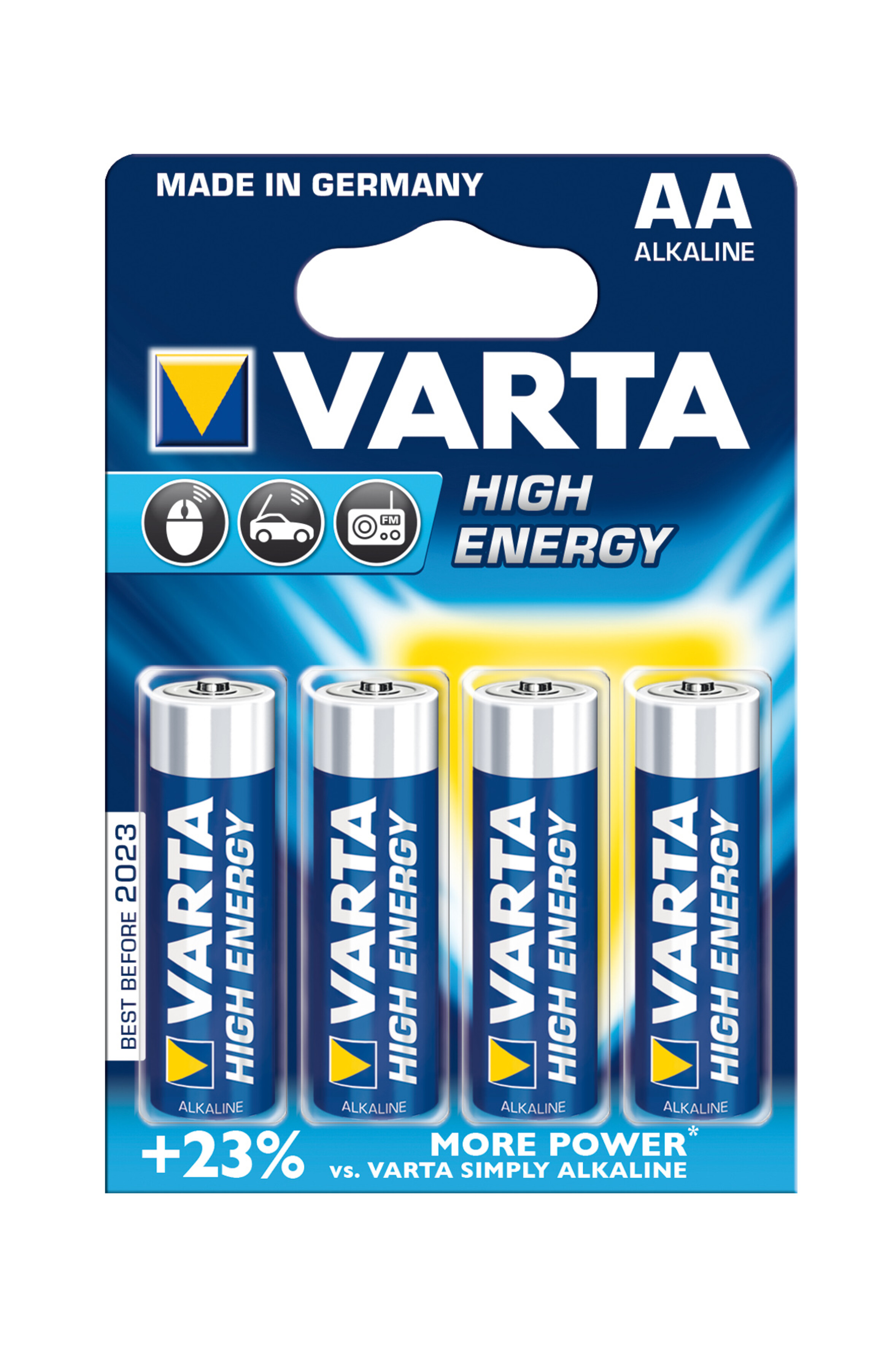 Varta 4906 Longlife Power AA B4, Art.-Nr. 112824 - Akku Mäser - B2B-Shop