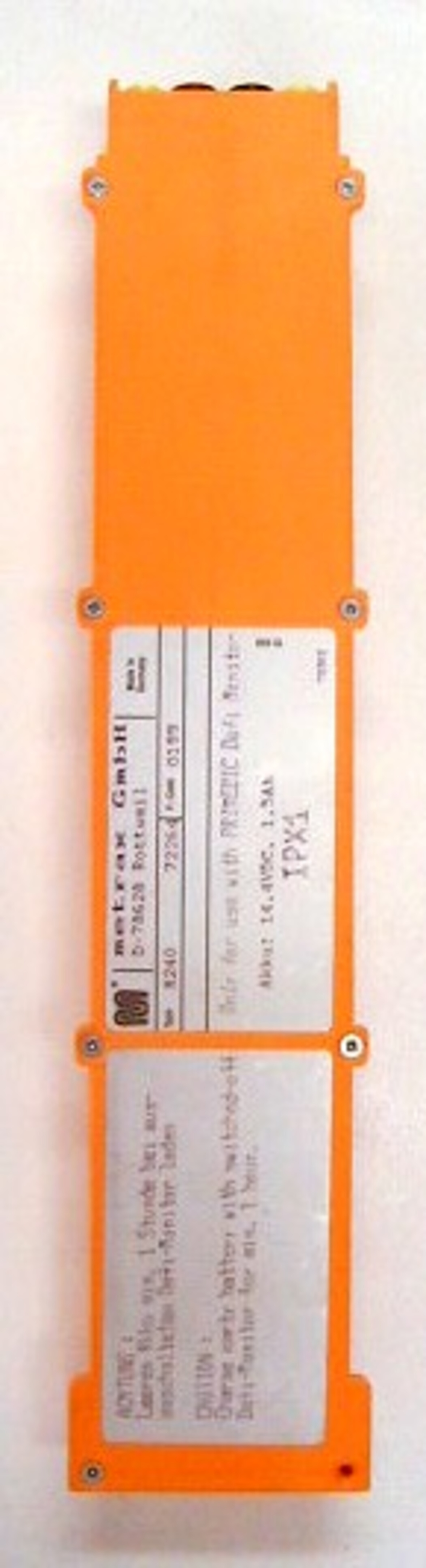 Primedic/Metrax Defibrillator ECO1/DM1/3/10/10-12/30-12/M240, Art.-Nr. 109281 - Akku Mäser - B2B-Shop