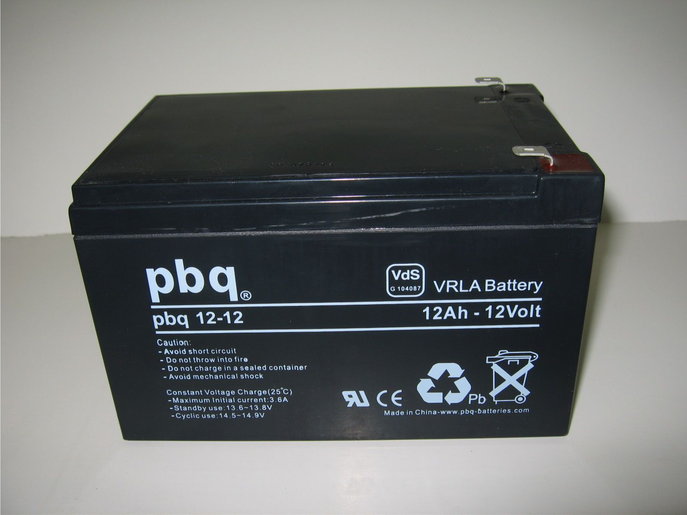 PBQ 12-12 VDS, Art.-Nr. 107804 - Akku Mäser - B2B-Shop PBQ 12-12 VDS, Art.-Nr. 107804 - Akku Mäser - B2B-Shop