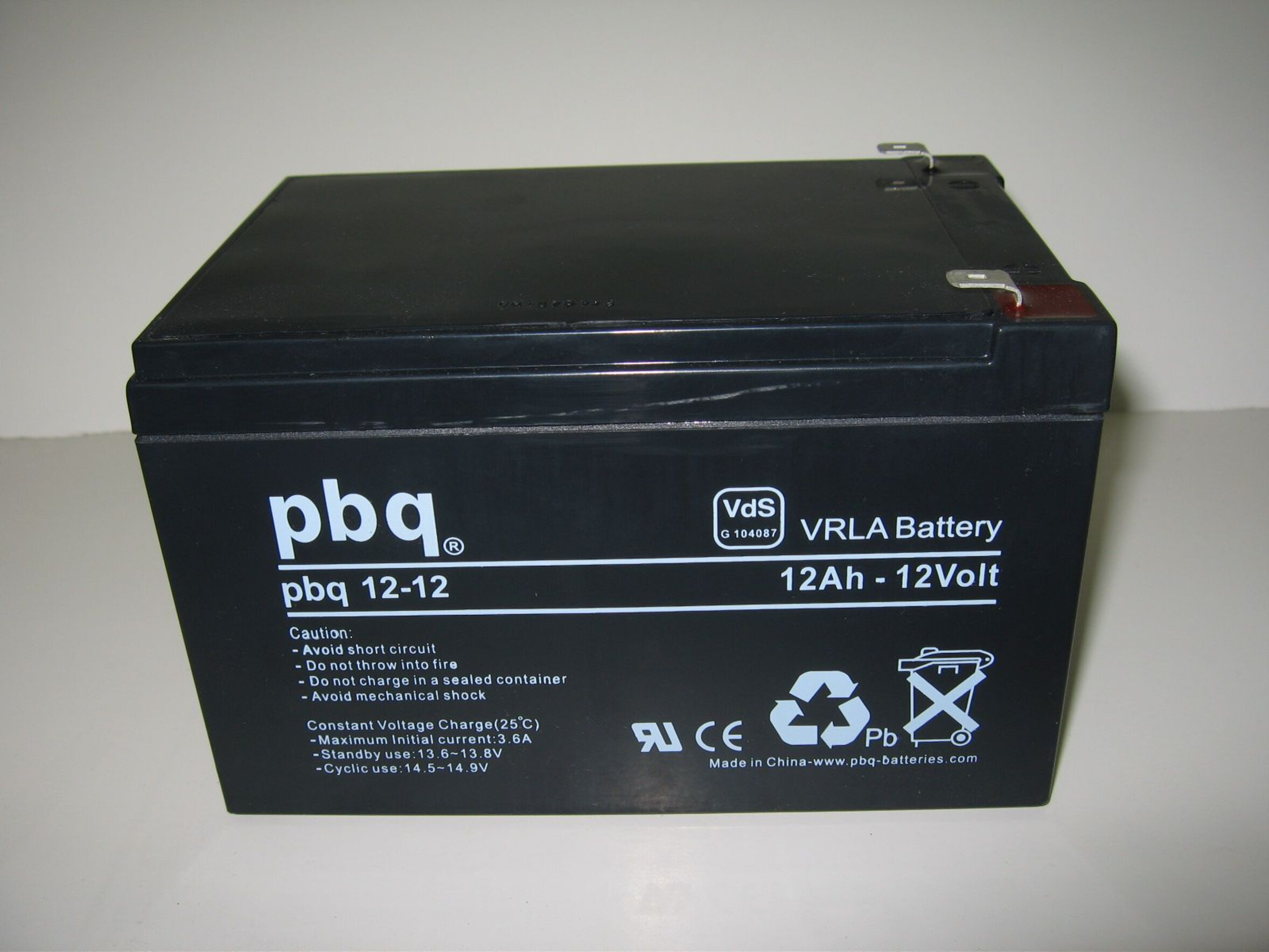 PBQ 12-12 VDS, Art.-Nr. 107804 - Akku Mäser - B2B-Shop PBQ 12-12 VDS, Art.-Nr. 107804 - Akku Mäser - B2B-Shop