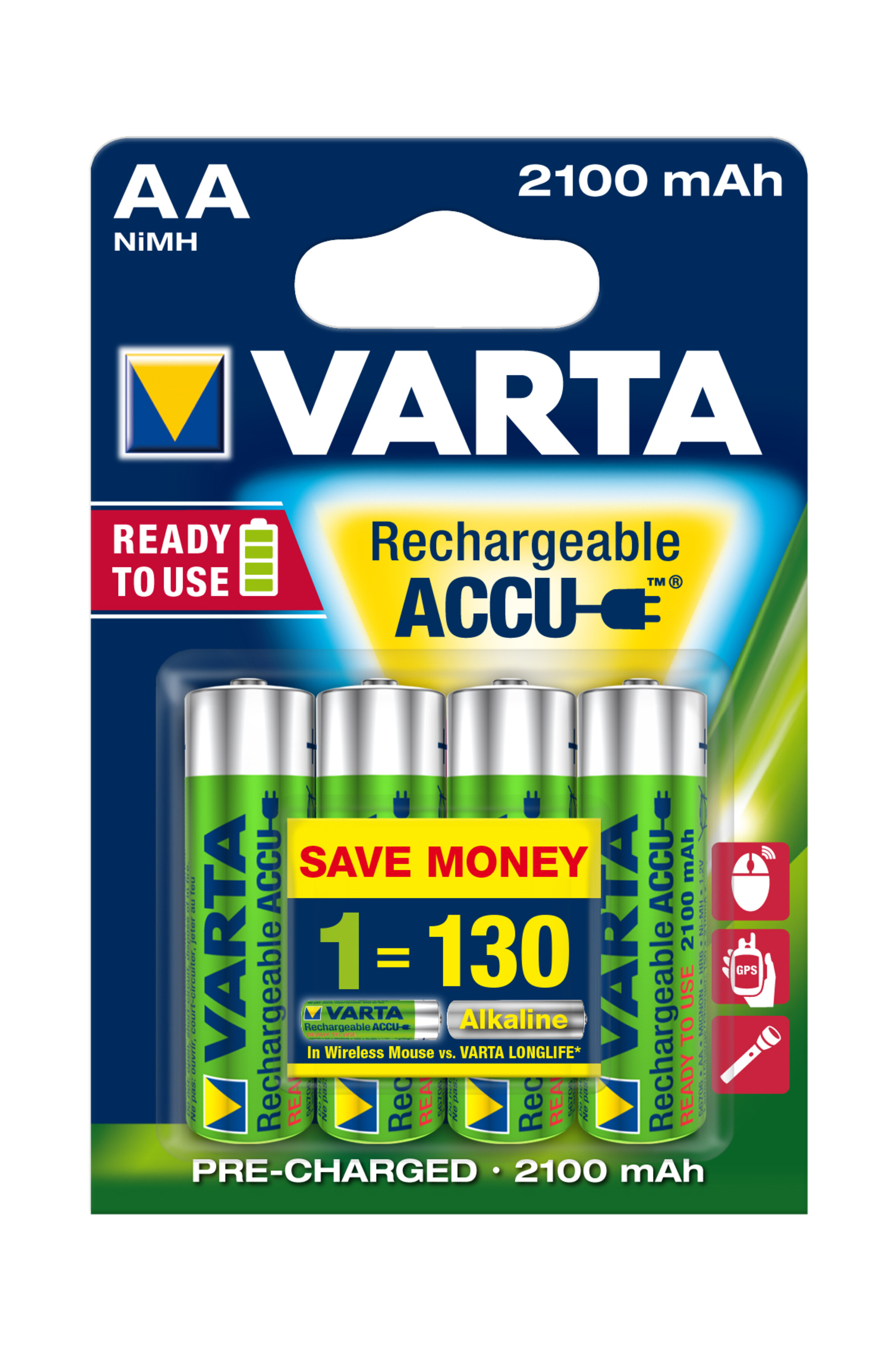 Varta 56706 Recharge Accu Power AA B4, Art.-Nr. 116762 - Akku Mäser - B2B-Shop Varta 56706 Recharge Accu Power AA B4, Art.-Nr. 116762 - Akku Mäser - B2B-Shop