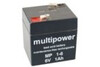 Multipower MP1-6, Art.-Nr. 116448 - Akku Mäser - B2B-Shop