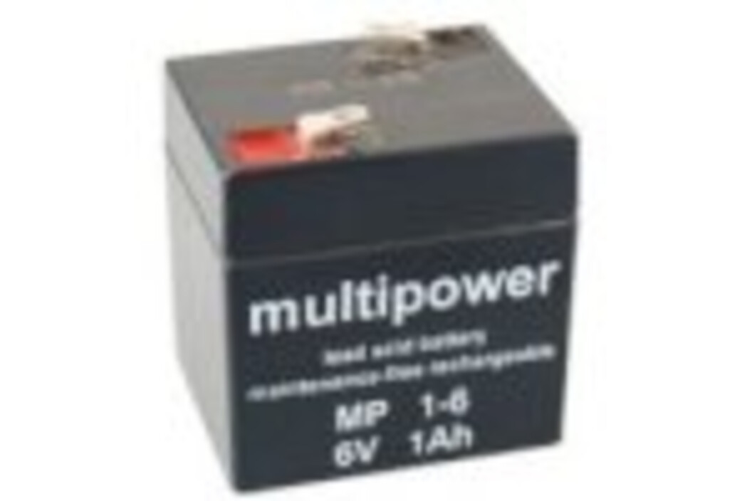 Multipower MP1-6, Art.-Nr. 116448 - Akku Mäser - B2B-Shop