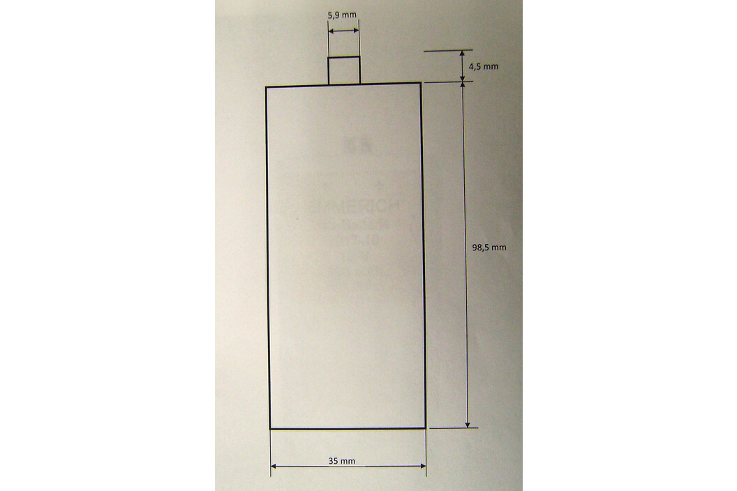 Tadiran Lithium Batterie SL-750, Art.-Nr. 121 - Akku Mäser - B2B-Shop