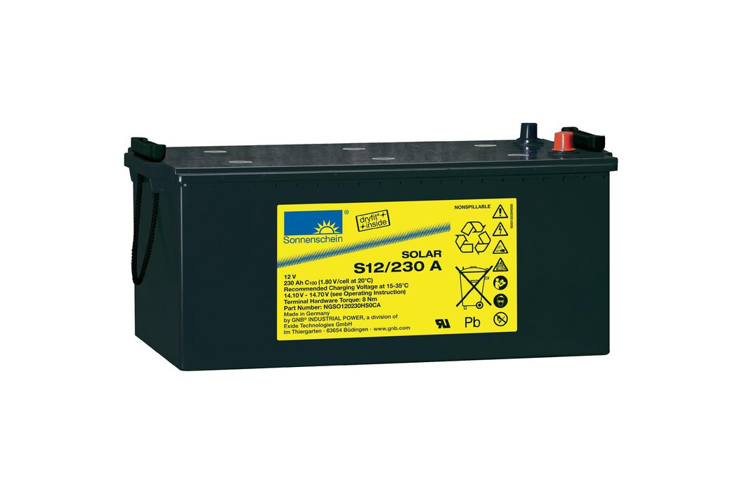 Sonnenschein Solar S12/230 A, Art.-Nr. 116924 - Akku Mäser - B2B-Shop