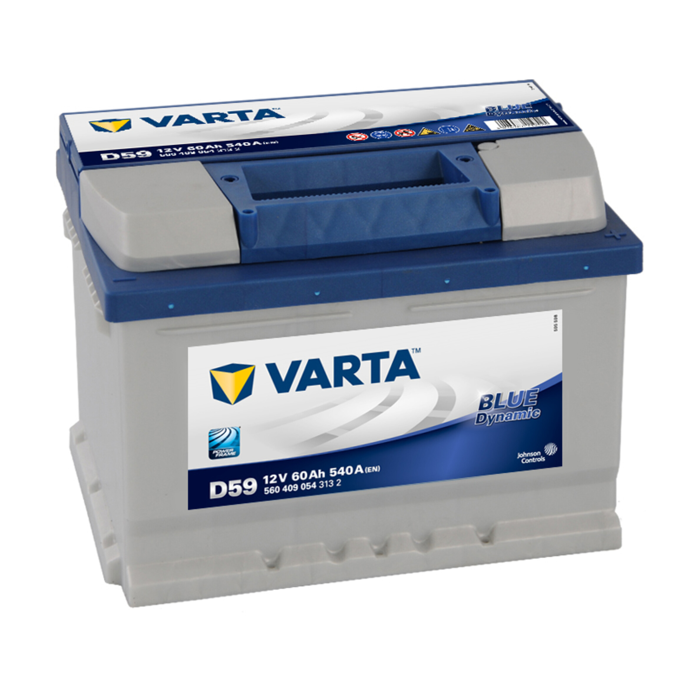 VARTA Dynamic SLI D59 560409054K262, Art.-Nr. 121619 - Akku Mäser - B2B-Shop
