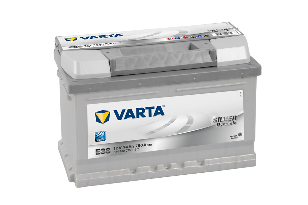 VARTA Dynamic SLI E38 574402075K262, Art.-Nr. 121654 - Akku Mäser - B2B-Shop