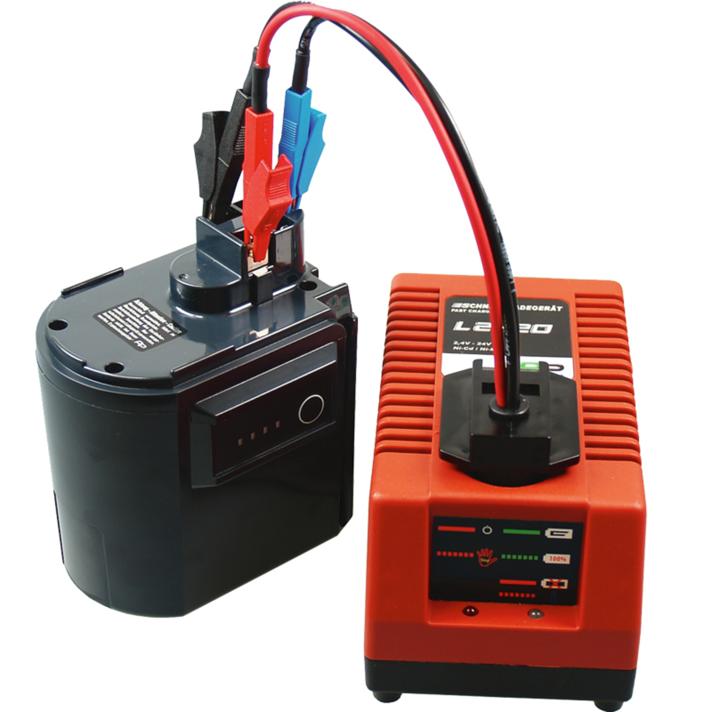 Ladeadapter für Werkzeugakkus LAUNI03, Art.-Nr. 117298 - Akku Mäser - B2B-Shop