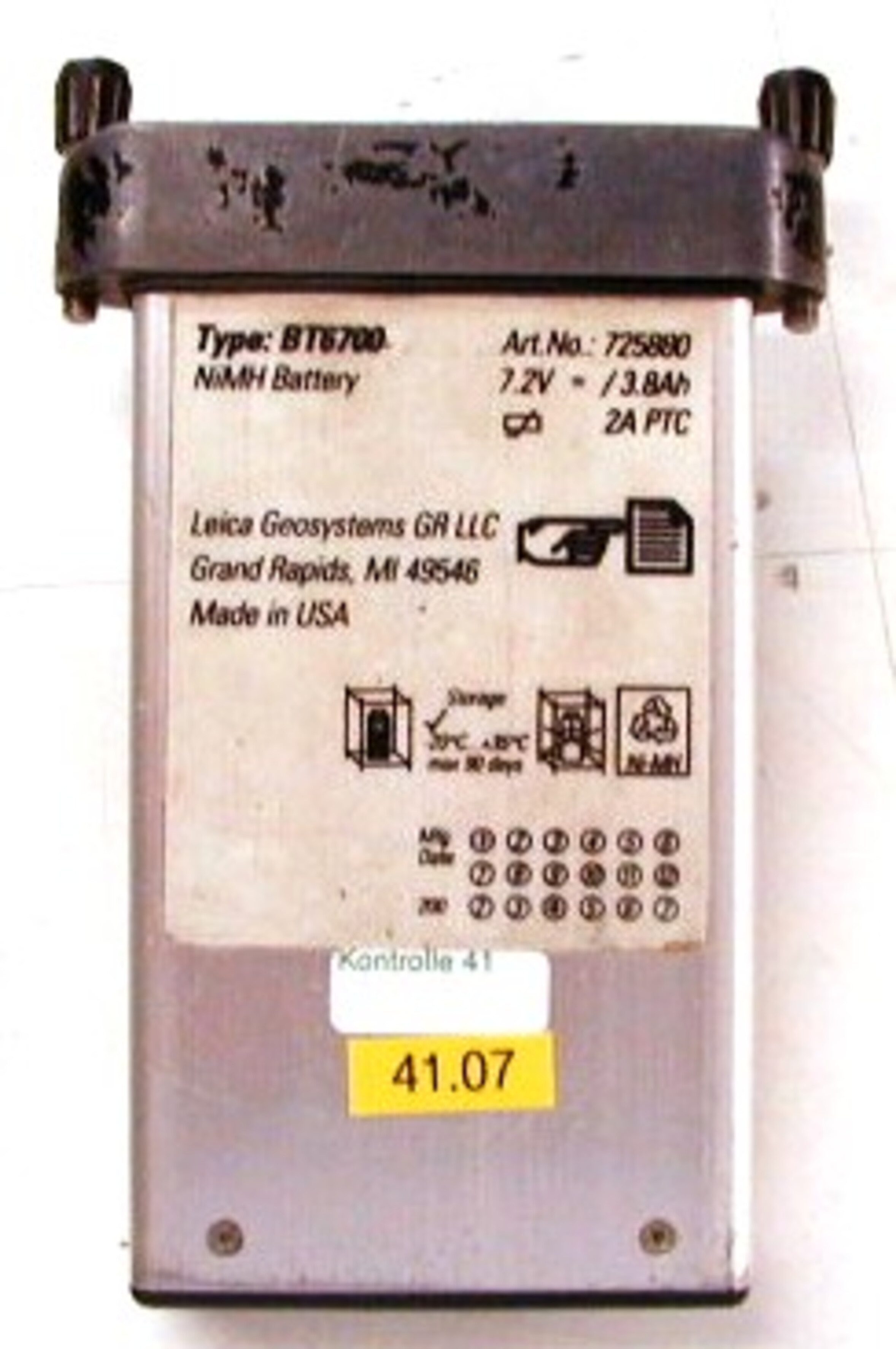 Leica Akku BT6700, Art.-Nr. 120059 - Akku Mäser - B2B-Shop