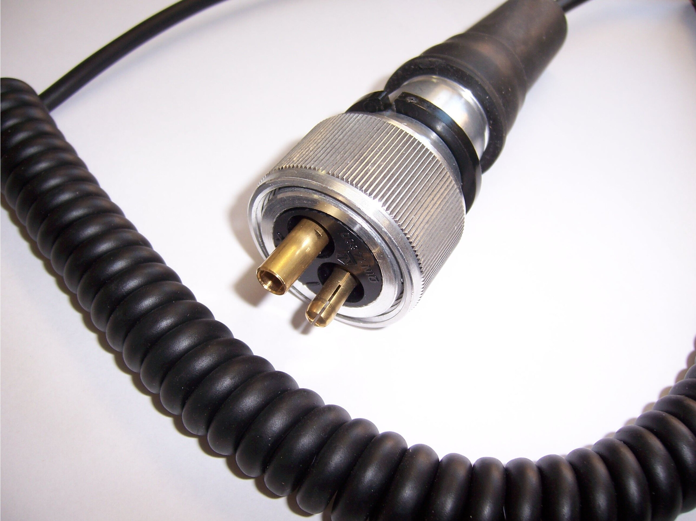 Fronius Spiralkabel für Ladegeräte mit DIN Stecker, Art.-Nr. 120331 - Akku Mäser - B2B-Shop