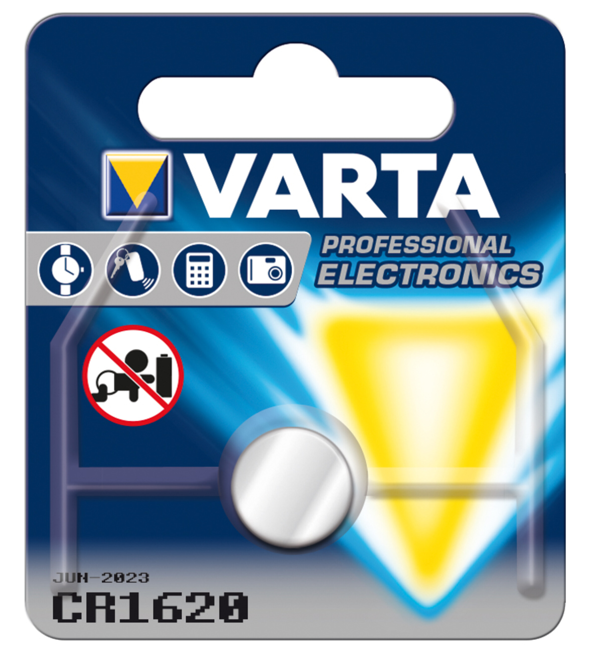 Varta CR1620 B1, Art.-Nr. 3237 - Akku Mäser - B2B-Shop
