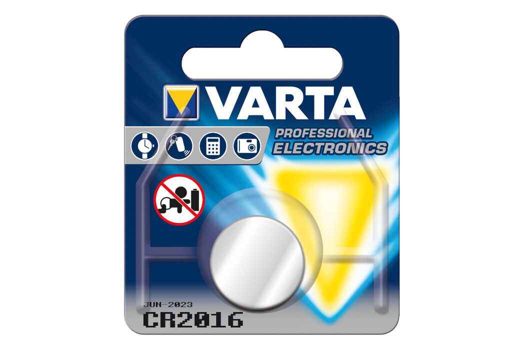 Varta CR2016 B1, Art.-Nr. 3223 - Akku Mäser - B2B-Shop