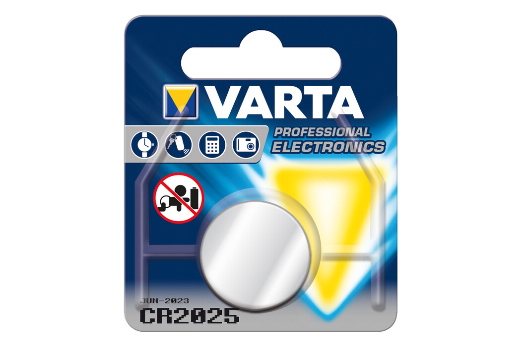 Varta CR2025 B1, Art.-Nr. 3224 - Akku Mäser - B2B-Shop