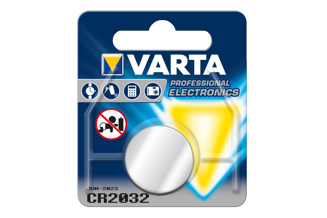 Varta CR2032 B1, Art.-Nr. 3225 - Akku Mäser - B2B-Shop