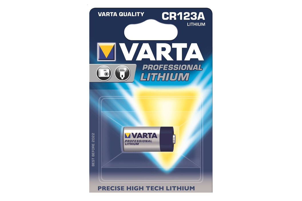 Varta 6205 CR123A B1, Art.-Nr. 3229 - Akku Mäser - B2B-Shop