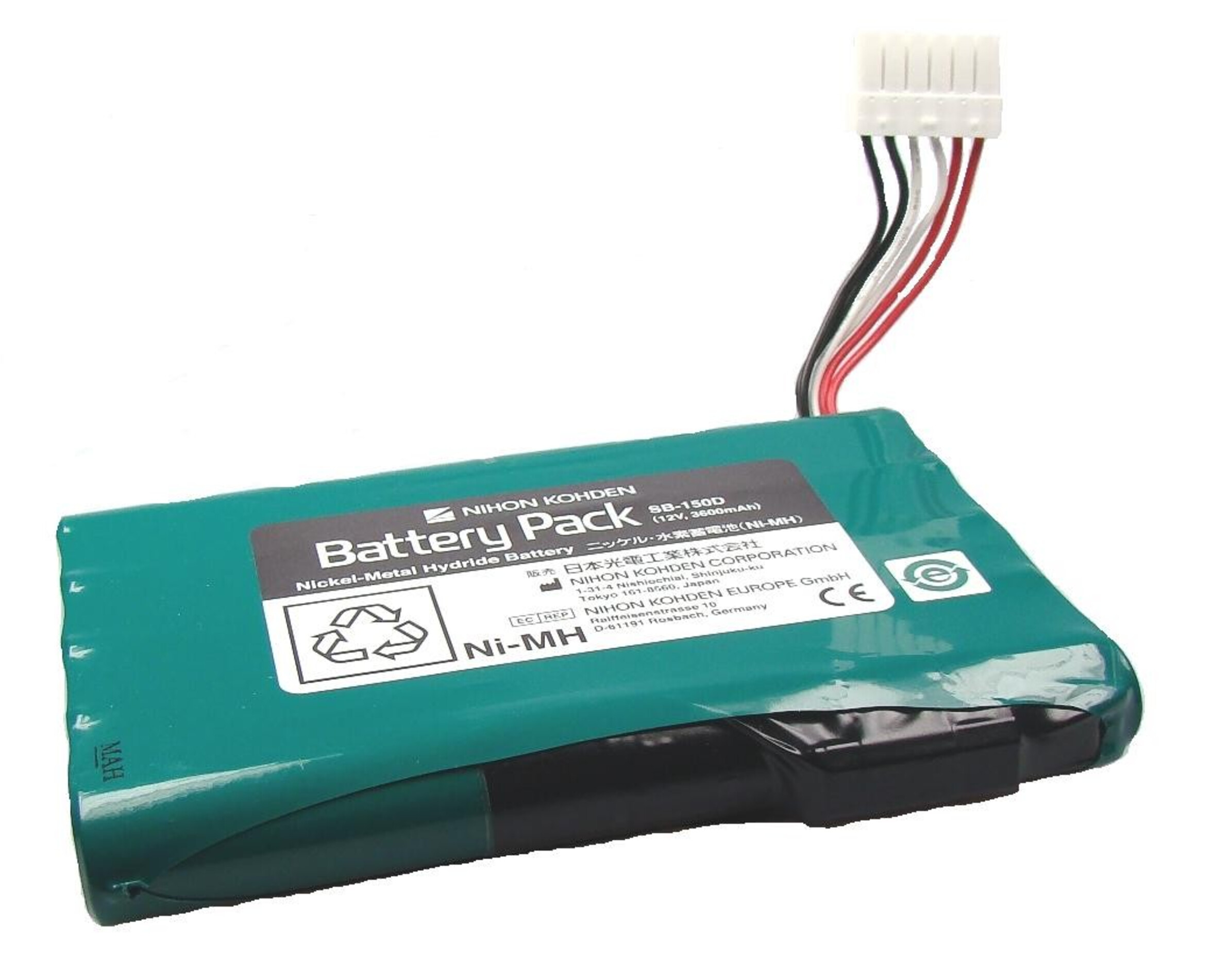 Nihon Kohden ECG-1500/ ECG-1550, Art.-Nr. 500956 - Akku Mäser - B2B-Shop