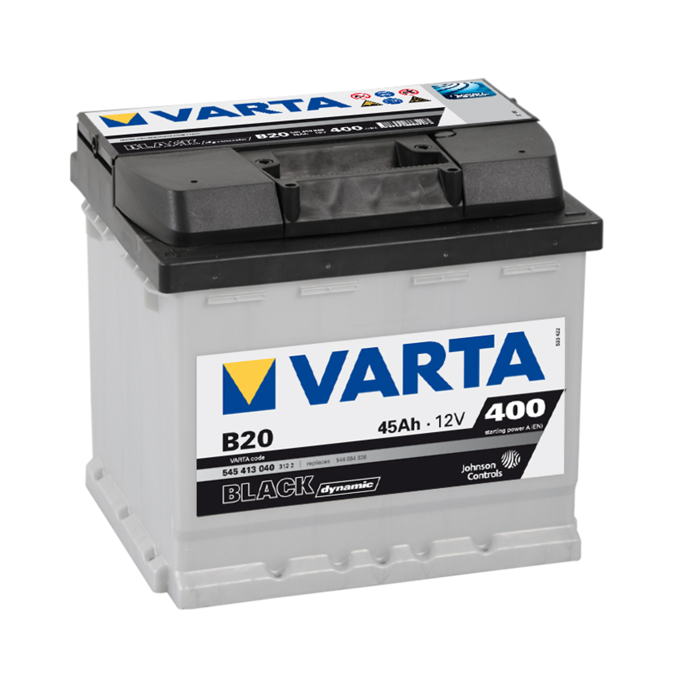 VARTA Dynamic SLI B20 545413040K262, Art.-Nr. 502093 - Akku Mäser - B2B-Shop