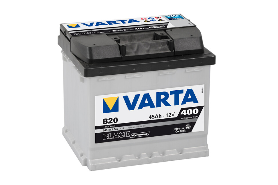 5454130403122 VARTA BLACK dynamic B20 B20 Batterie 12V 45Ah 400A