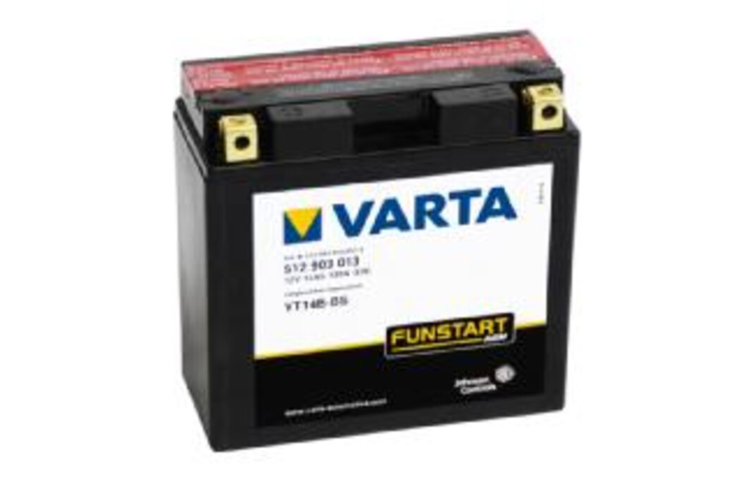 Varta YT14B-BS/4 AGM+Acidpack, Art.-Nr. 501123 - Akku Mäser - B2B-Shop