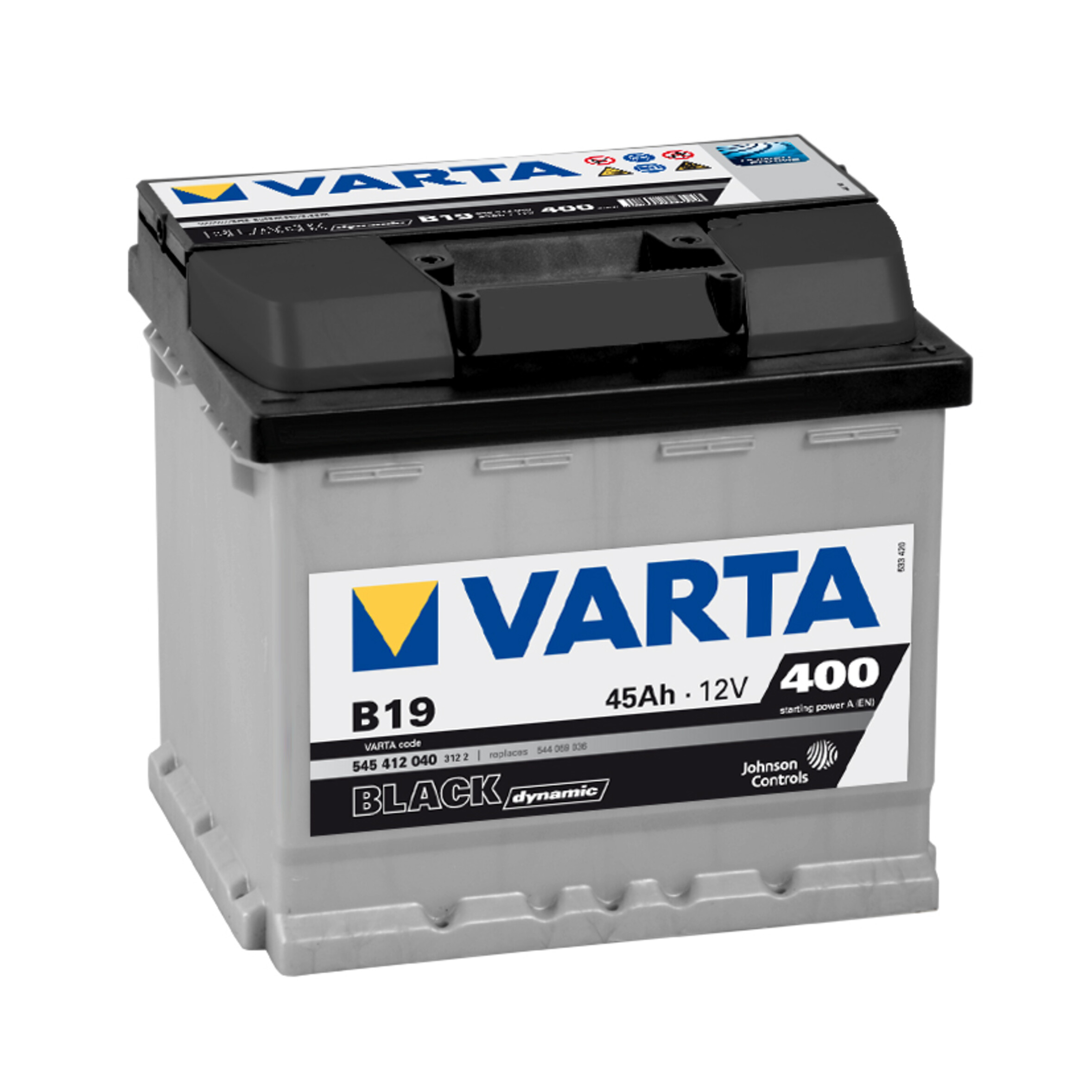 VARTA Dynamic SLI B19 545412040K262, Art.-Nr. 502169 - Akku Mäser - B2B-Shop