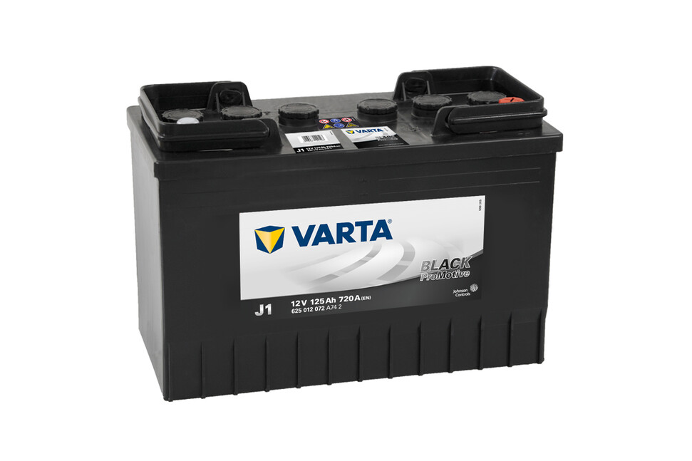 VARTA J1 ProMotive Heavy Duty 12V 125Ah 720A LKW Batterie 625 012