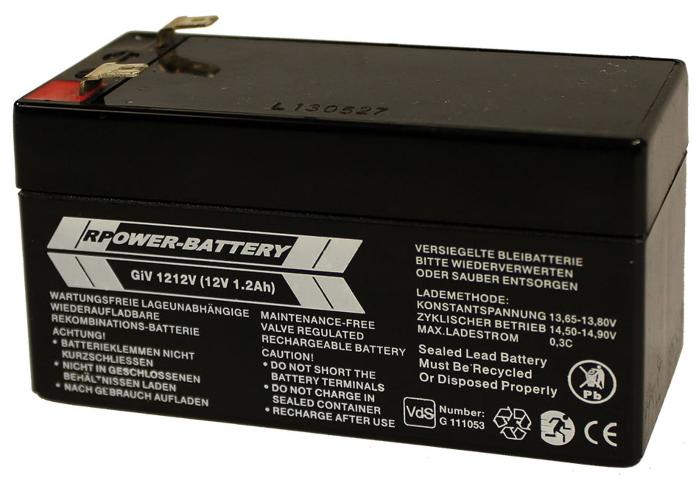 RPower GiV 1212 VDS, Art.-Nr. 505775 - Akku Mäser - B2B-Shop