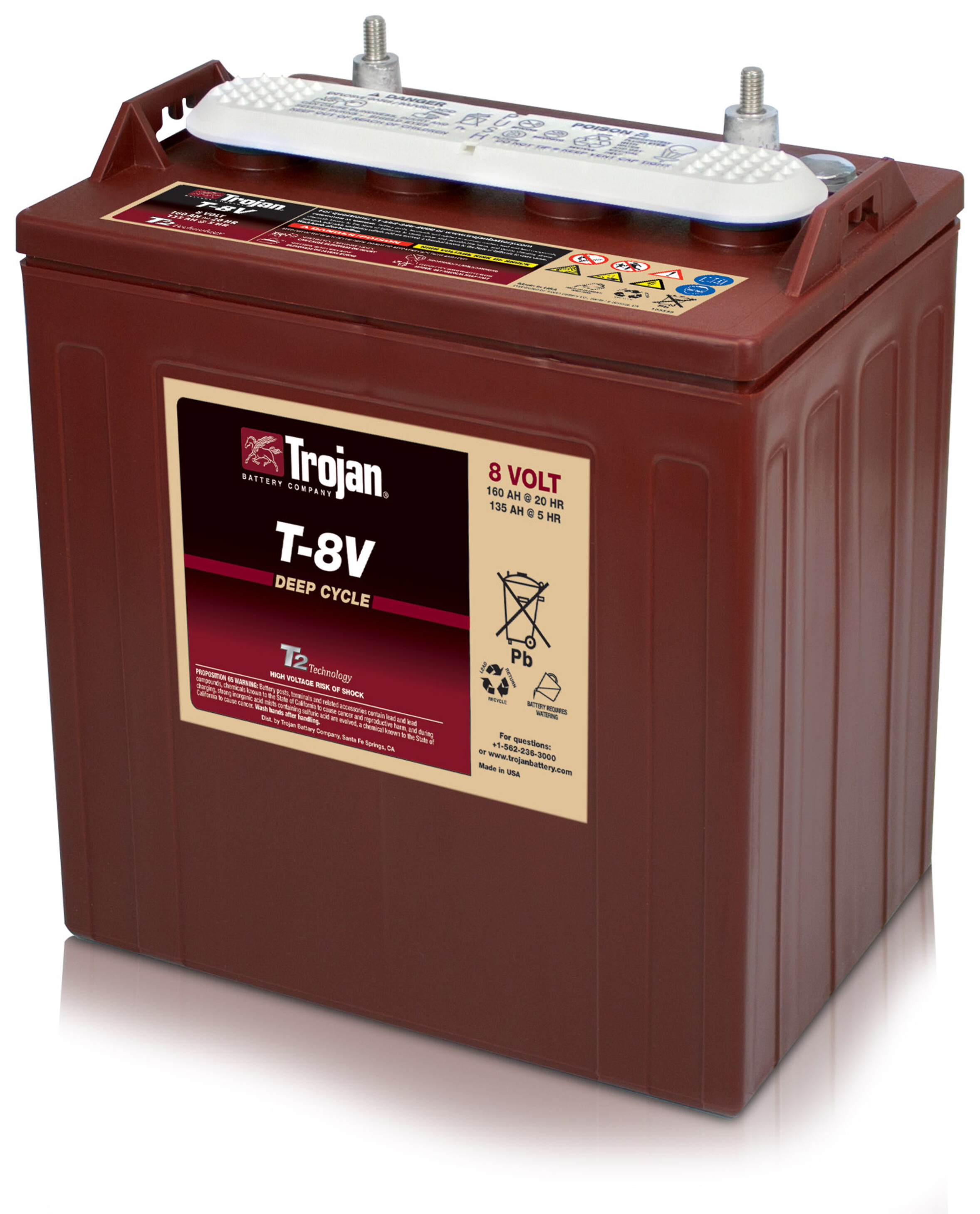 Trojan T 8V-Black, Art.-Nr. 504446 - Akku Mäser - B2B-Shop