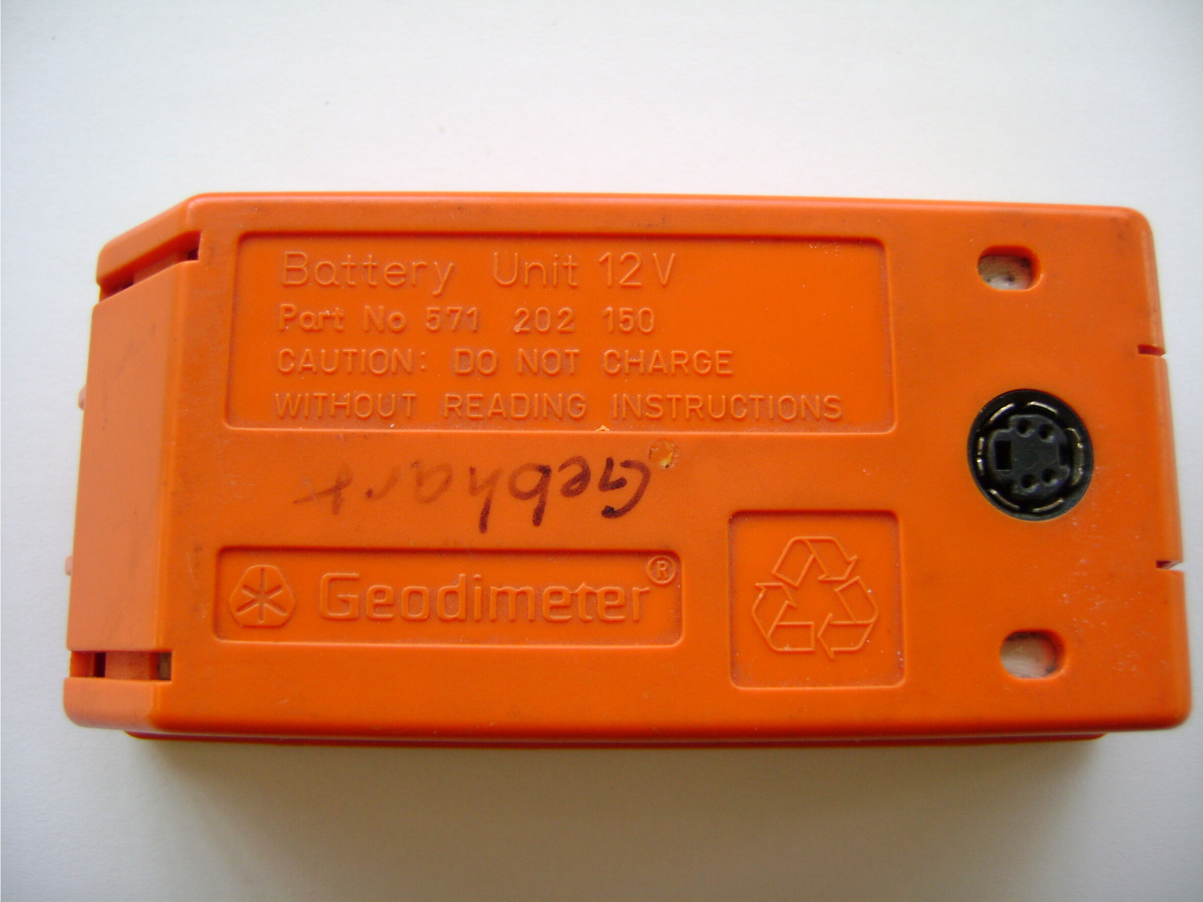Geodimeter Akkupack 571202150, Art.-Nr. 505287 - Akku Mäser - B2B-Shop