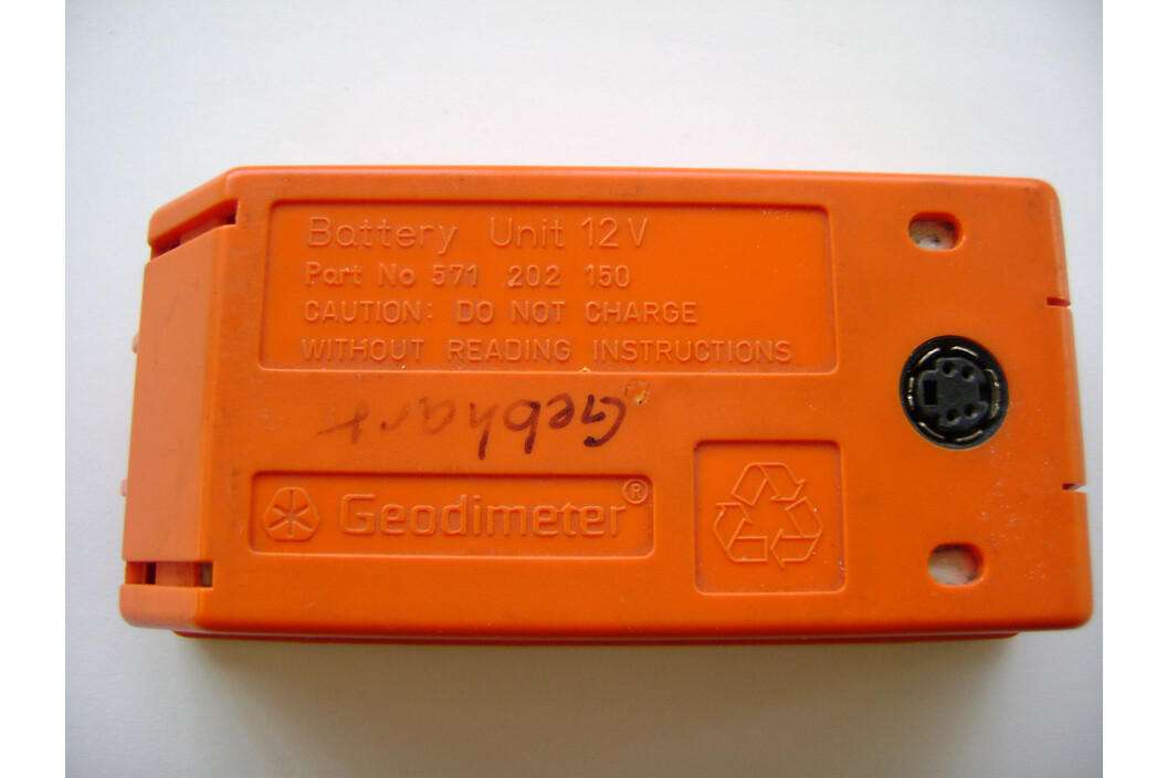 Geodimeter Akkupack 571202150, Art.-Nr. 505287 - Akku Mäser - B2B-Shop