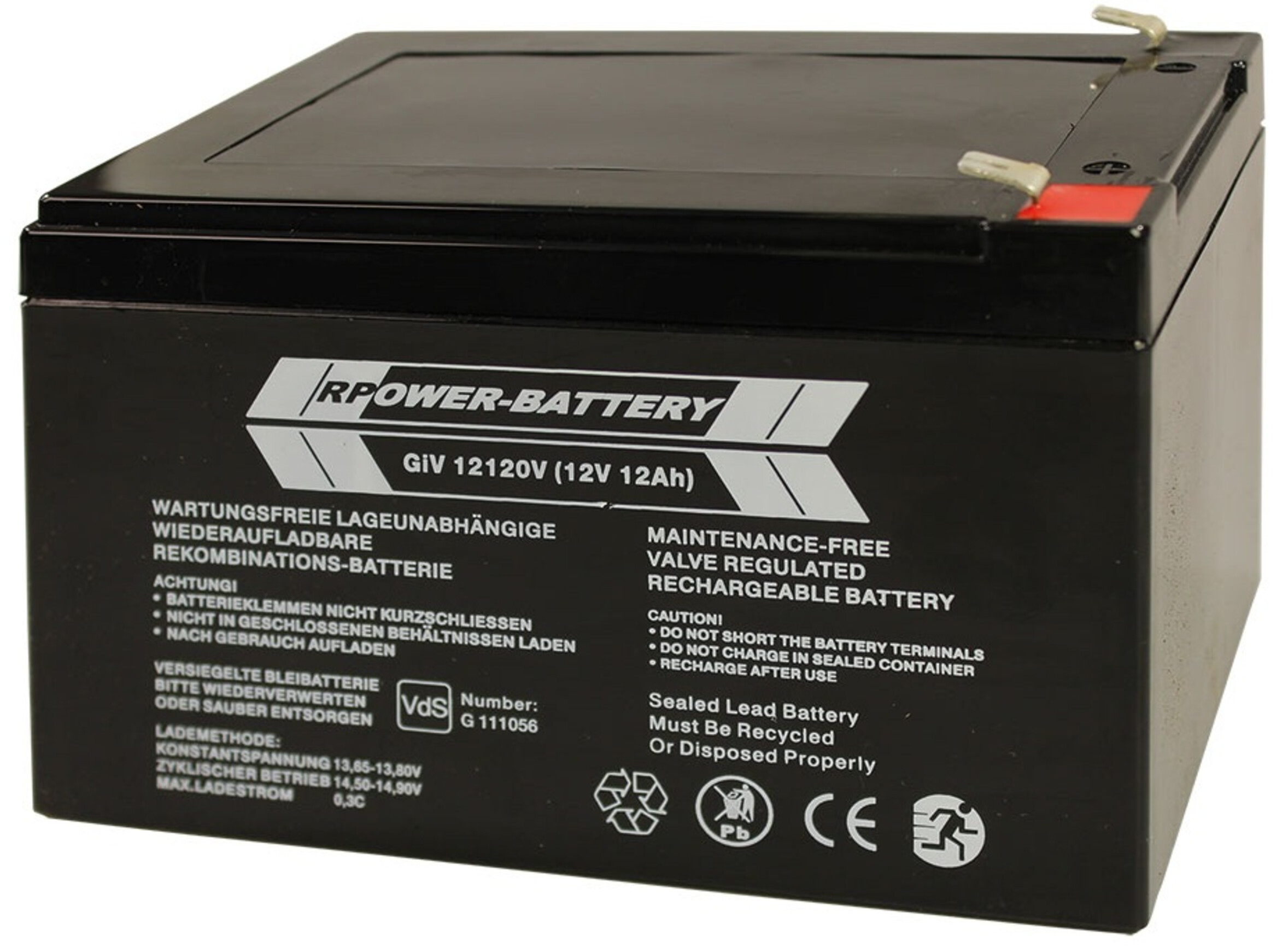 RPower GiV 12120 VDS, Art.-Nr. 505783 - Akku Mäser - B2B-Shop RPower GiV 12120 VDS, Art.-Nr. 505783 - Akku Mäser - B2B-Shop