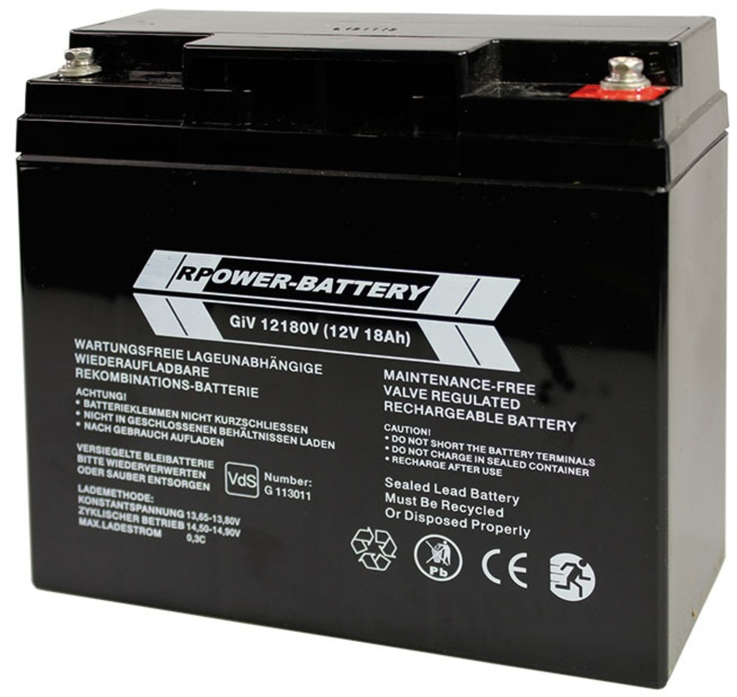 RPower GiV 12180 VDS, Art.-Nr. 505785 - Akku Mäser - B2B-Shop