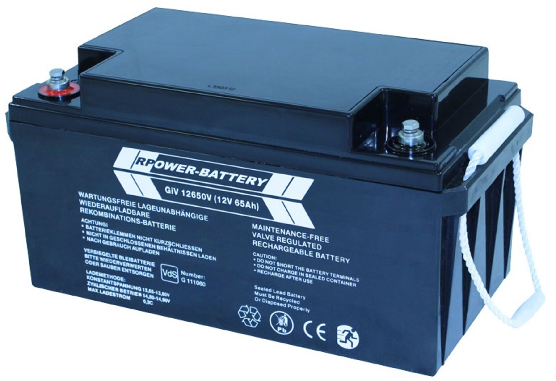 RPower GiV 12650 VDS, Art.-Nr. 505791 - Akku Mäser - B2B-Shop