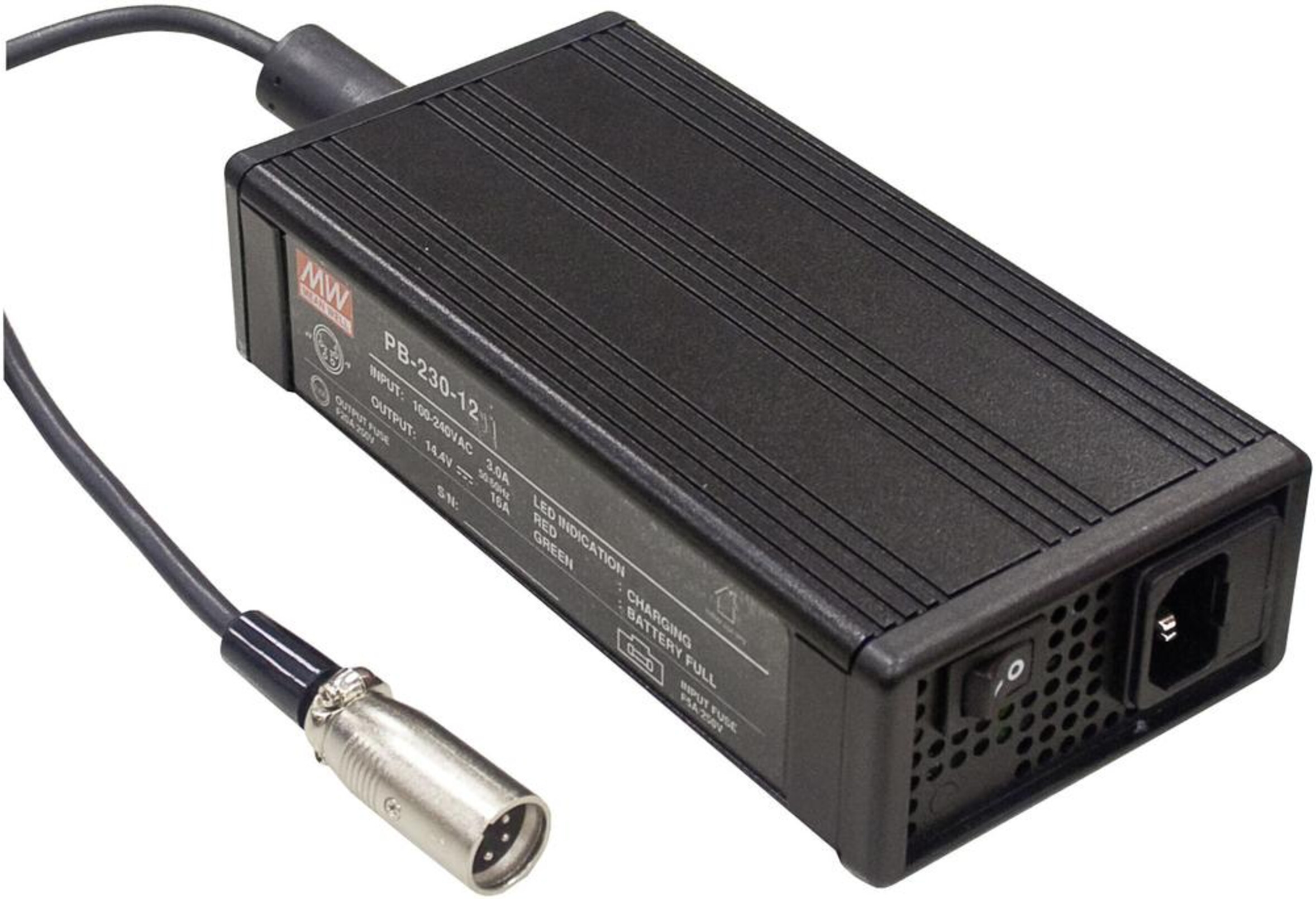 Ladegerät für 48V/4A Bleiakku, Art.-Nr. 508917 - Akku Mäser - B2B-Shop