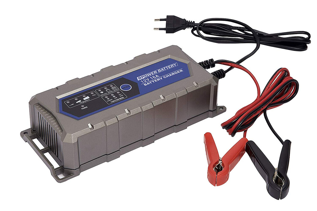 RPower Premium+ Ladegerät 12V/16A, Art.-Nr. 509747 - Akku Mäser - B2B-Shop