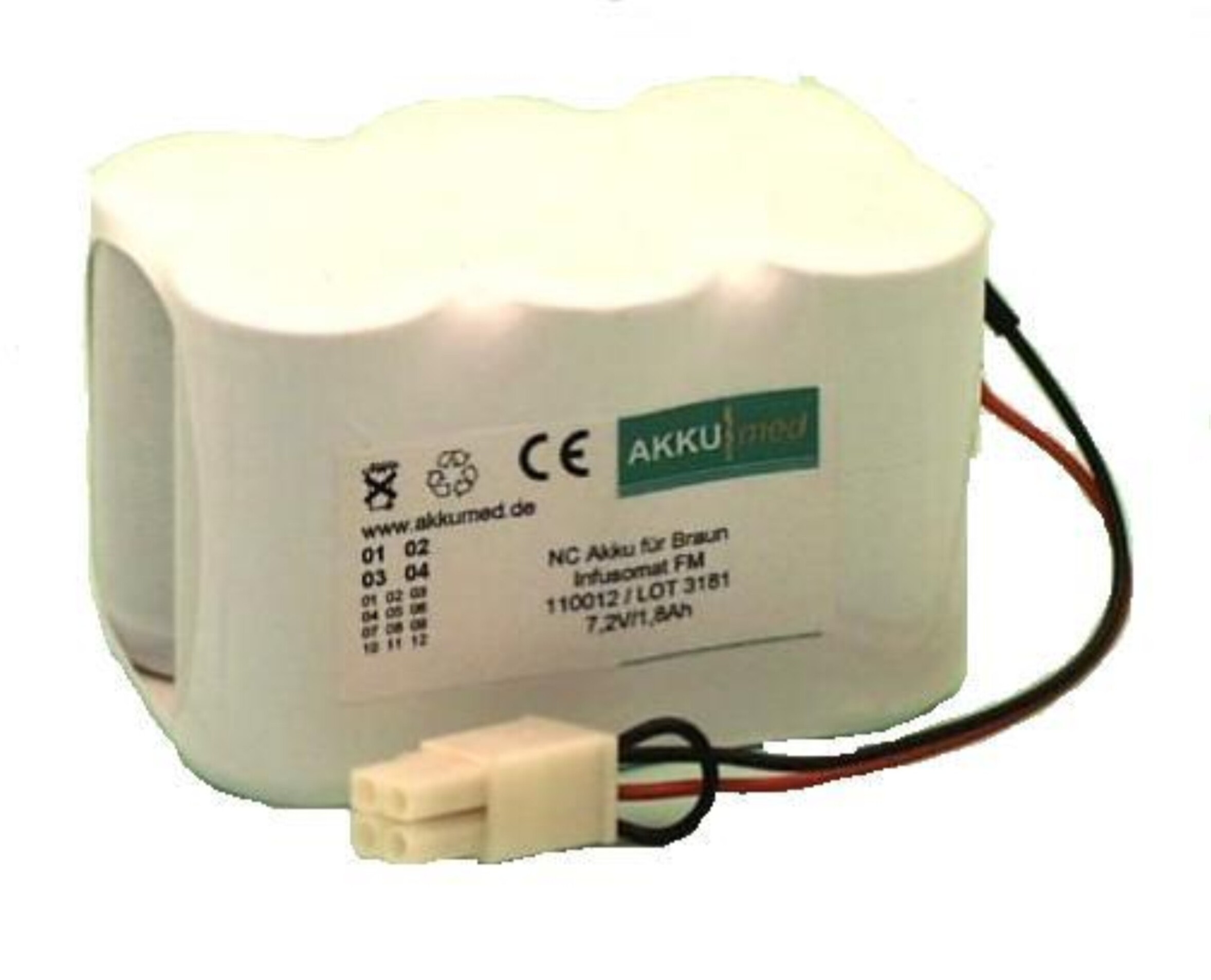 Braun Infusomat / Perfusor FM, Art.-Nr. 864 - Akku Mäser - B2B-Shop