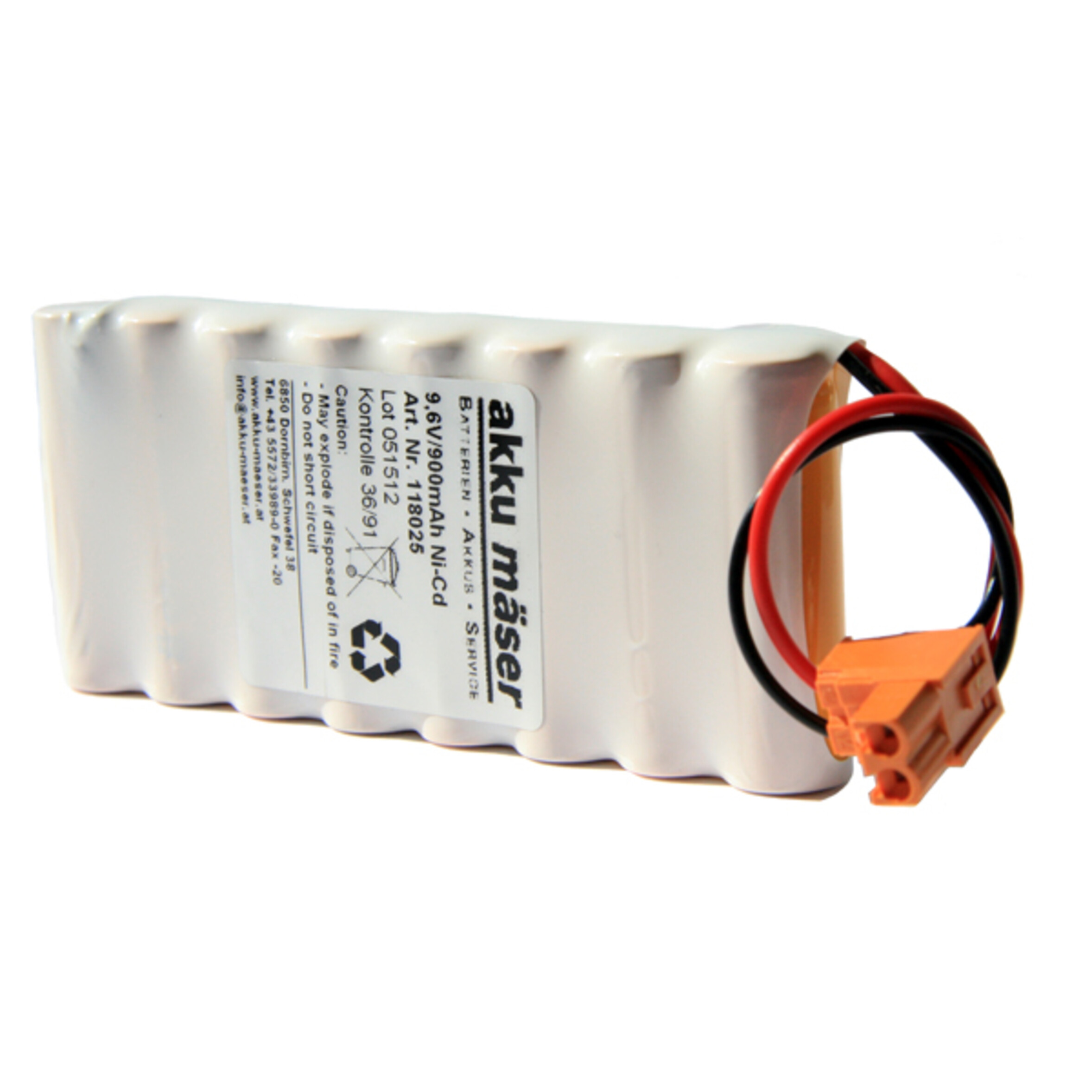 Türsteuerung Nachbauakku Dorma ES90/ES100/ATD007, Art.-Nr. 300011 - Akku Mäser - B2B-Shop