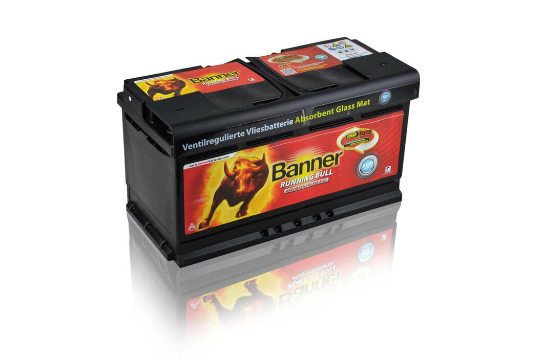 Banner Running Bull AGM Stat/Stop 59201, Art.-Nr. 508894 - Akku Mäser - B2B-Shop