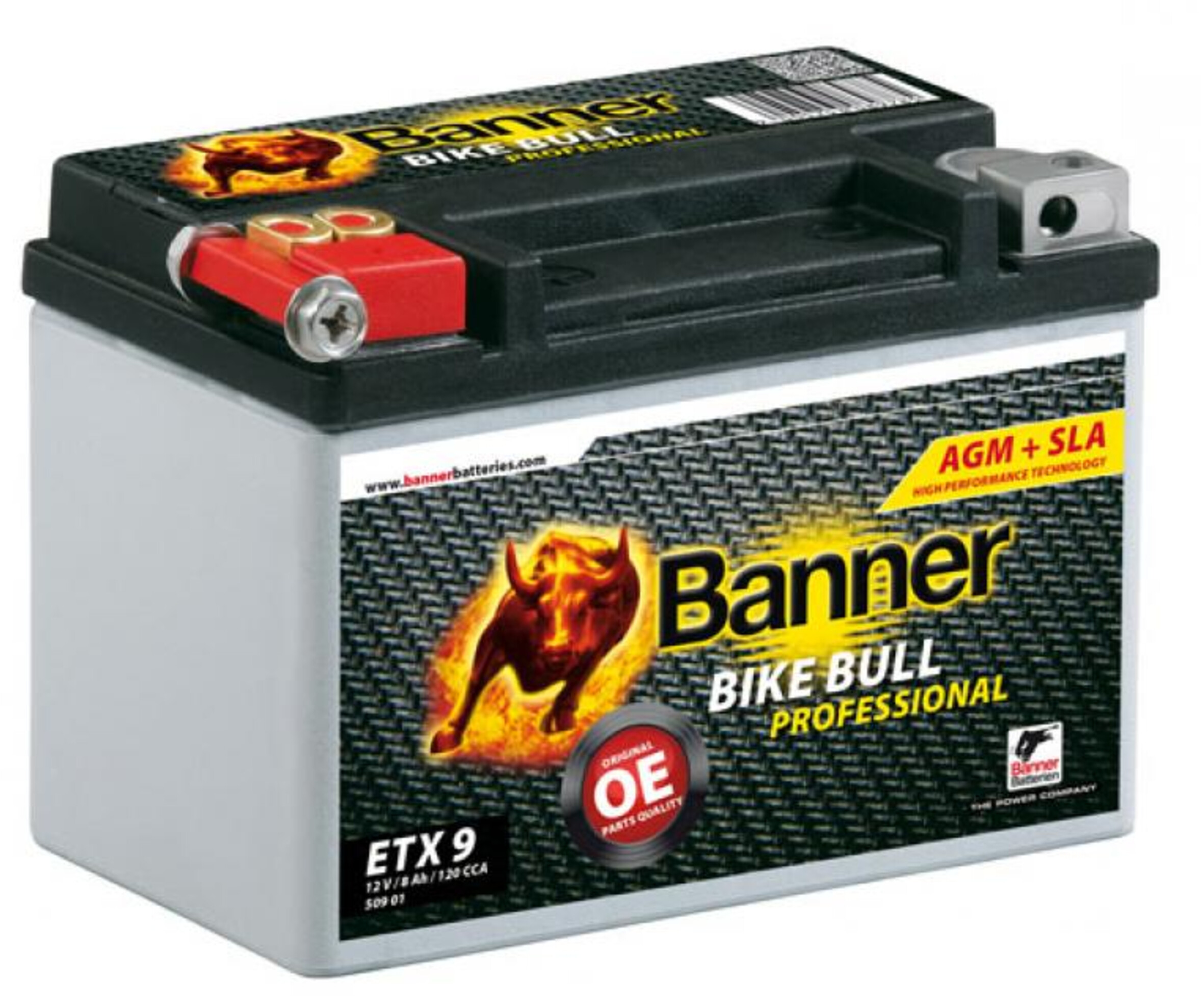 Banner ETX 9 AGM PRO, Art.-Nr. 508881 - Akku Mäser - B2B-Shop