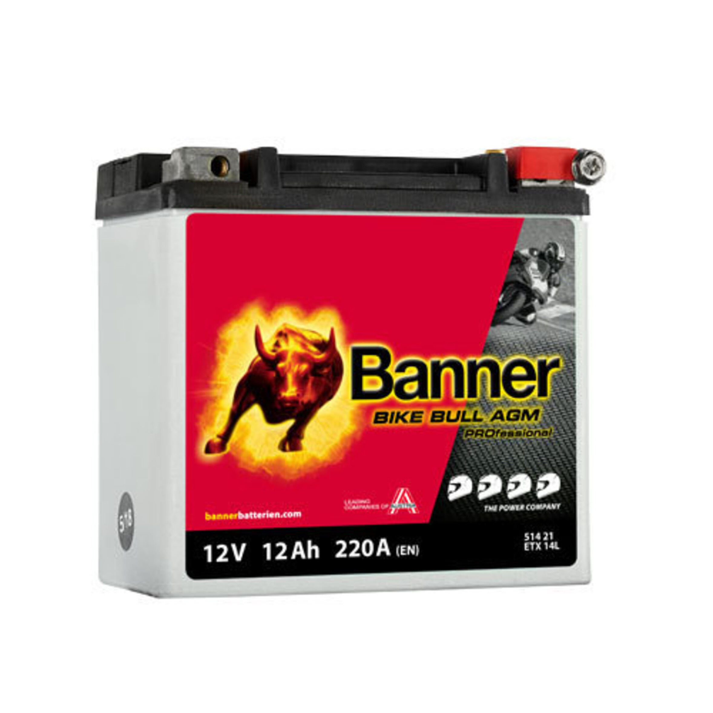 Banner ETX 14L AGM PRO, Art.-Nr. 509975 - Akku Mäser - B2B-Shop